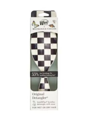 Mackenzie Childs X WetBrush Courtly Check Brush